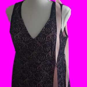 Navy Lace Dress Size Medium